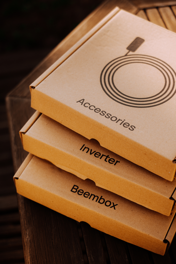 emballages des accessoires des panneaux solaires