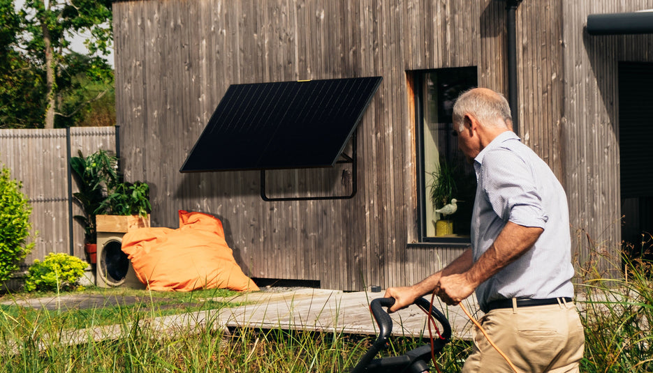 panneau solaire jardin